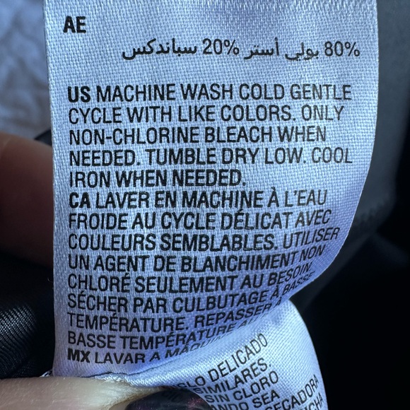 🖤 INC High Rise Faux Leather Leggings 2X Plus Compression Shine - Picture 4 of 7